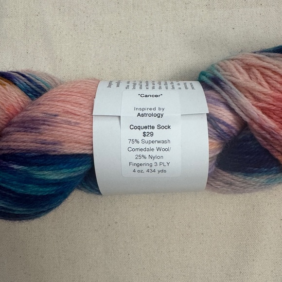 Bumblebee Acres Yarn Single Skein - Cancer - Picture 2 of 2